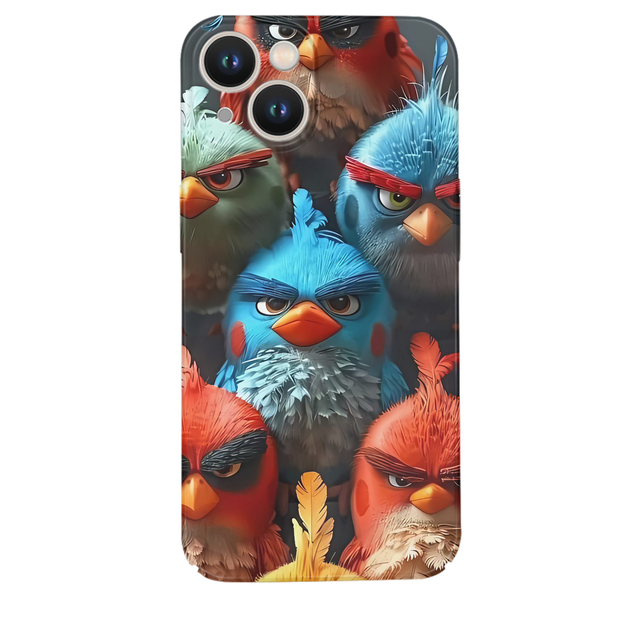 （画像用） Angry Birds アングリーバード 【iPhone 14シリーズ対応】ハードケース